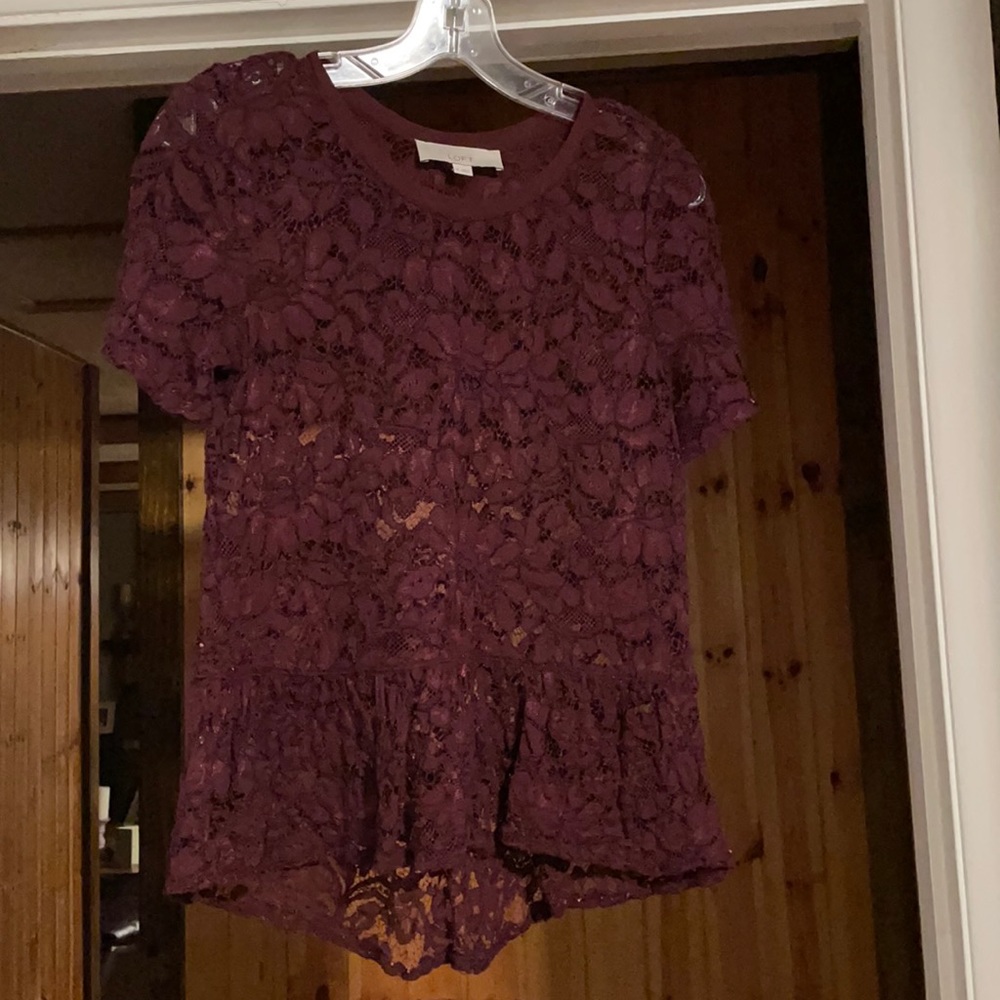 Lace Loft Top